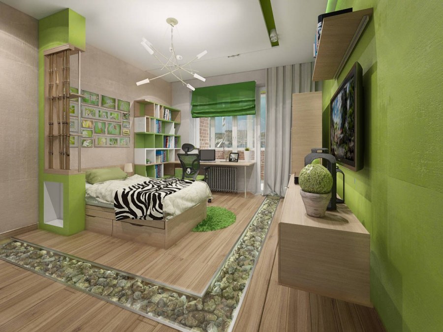 Детская в эко стиле