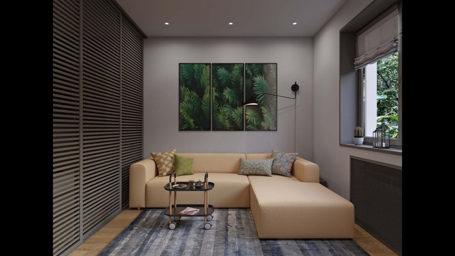 Эко стиль в интерьере 1 комнатной квартиры