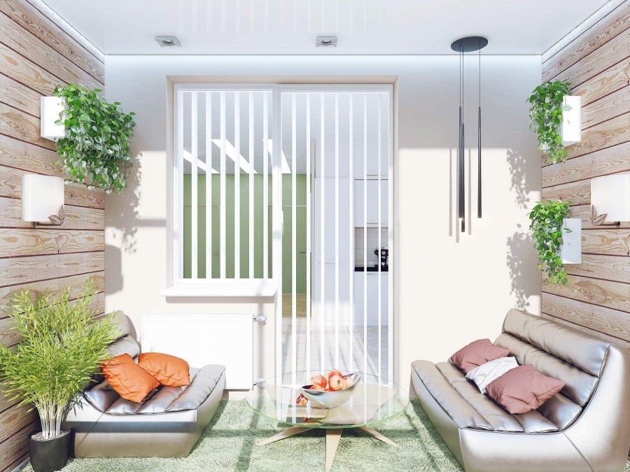 Однушка в эко стиле