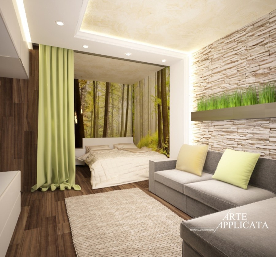 Однушка в эко стиле