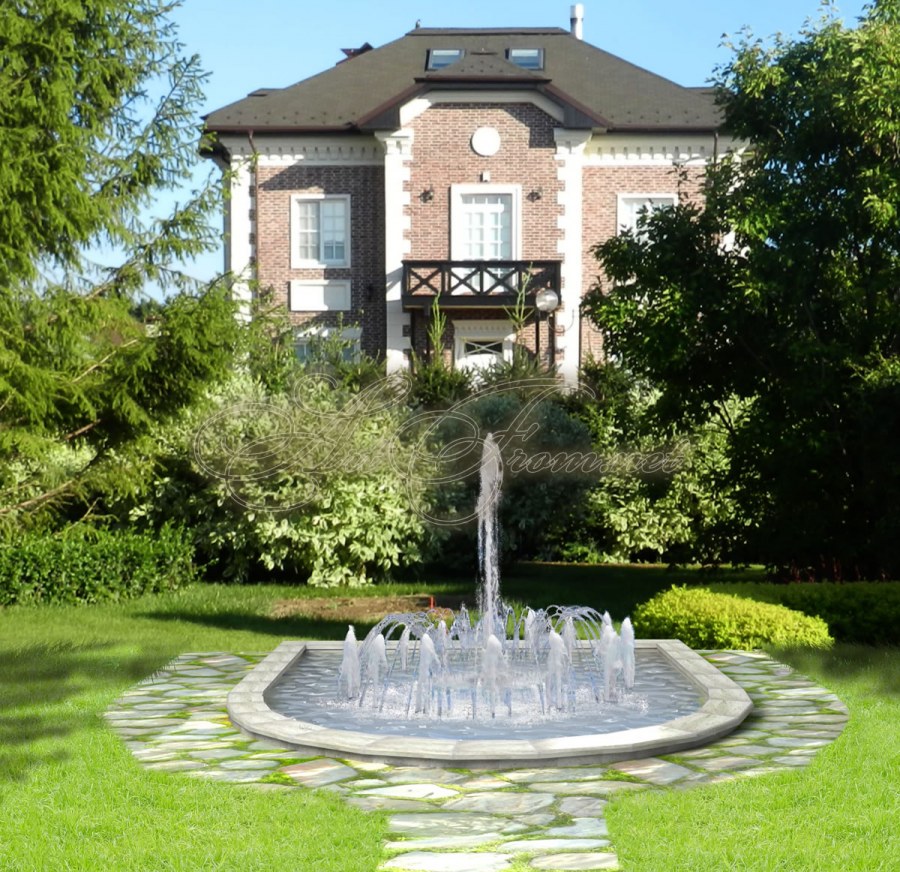 Дом с фонтаном