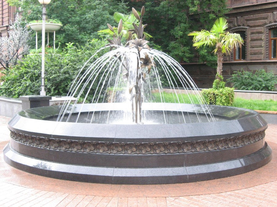 Красноярск парк фонтан