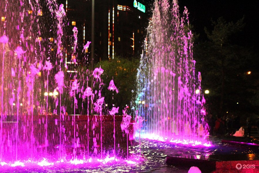 Фонтаны Усть Каменогорска