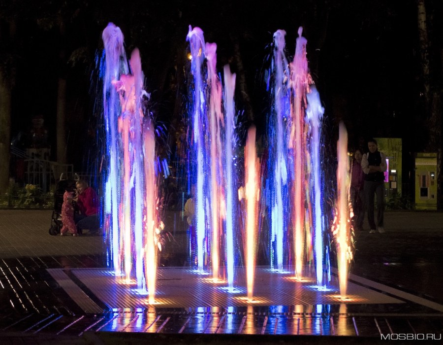 Разнообразие фонтанов