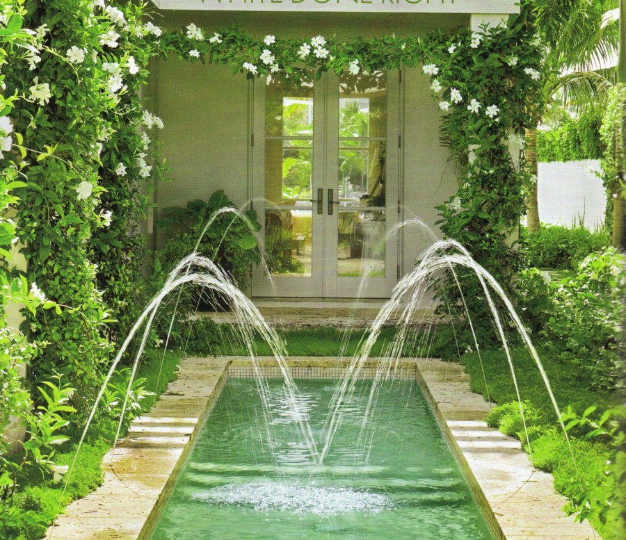 Ландшафтная архитектура фонтаны