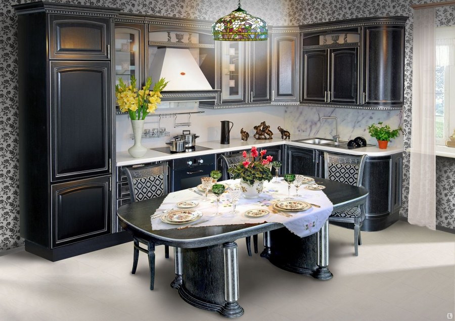 Черная кухня классика