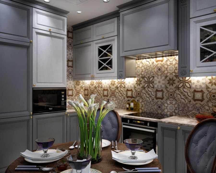 Филенчатые фасады для кухни