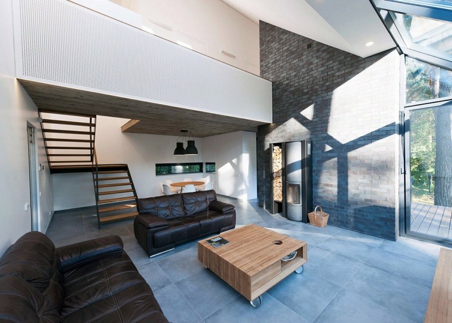 Современные дома внутри и снаружи