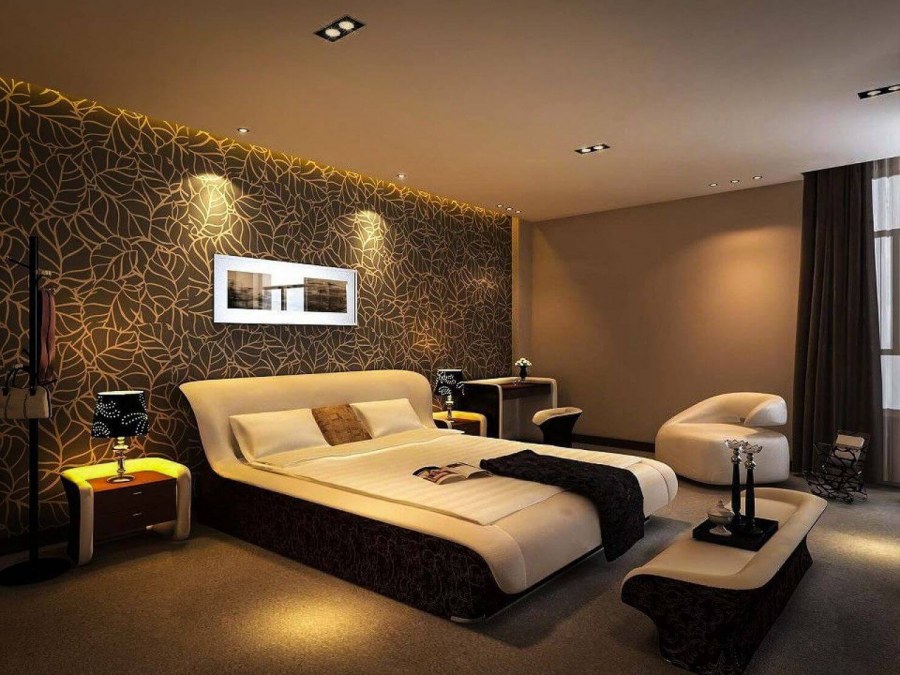 Интерьер спальной комнаты