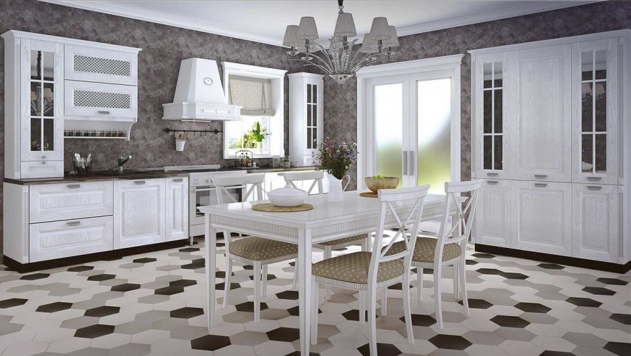 Кухня модульная Урсула массив