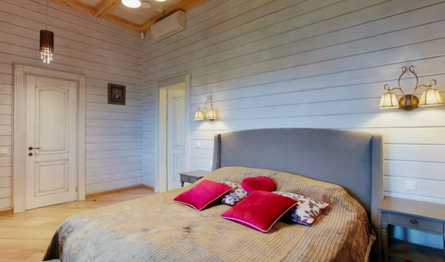 Тиккурила имитация бруса в интерьере