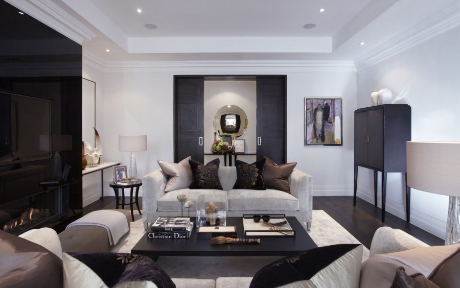 Гостиная в стиле постмодернизм