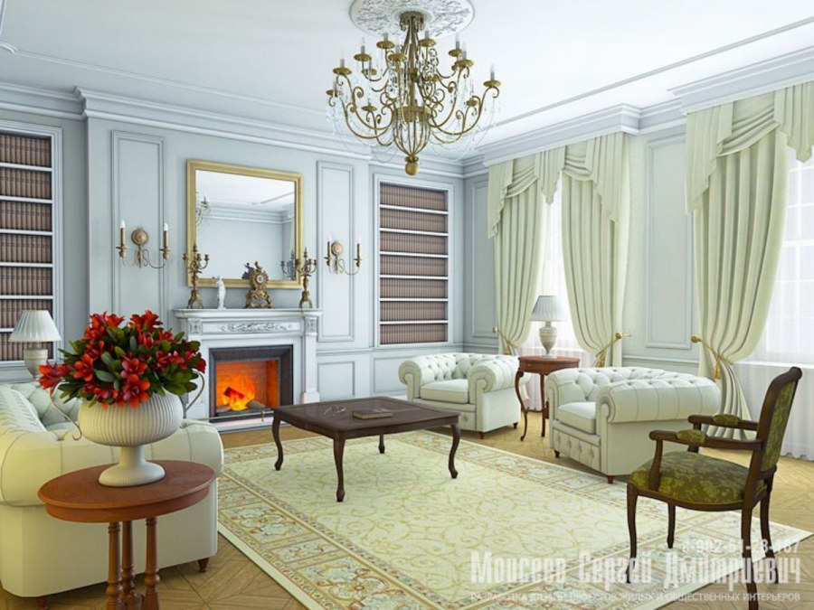 Классицизм в интерьере квартиры