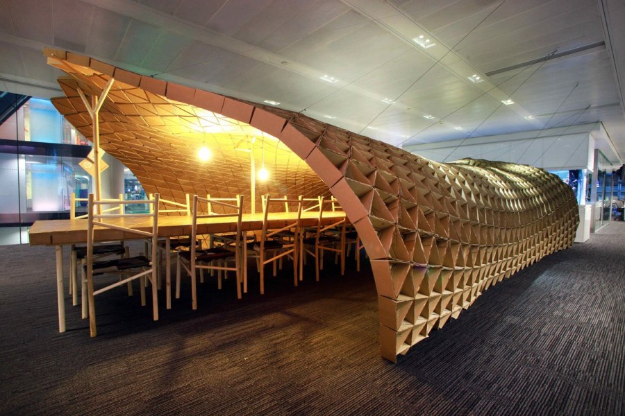 Конструкции из гофрокартона