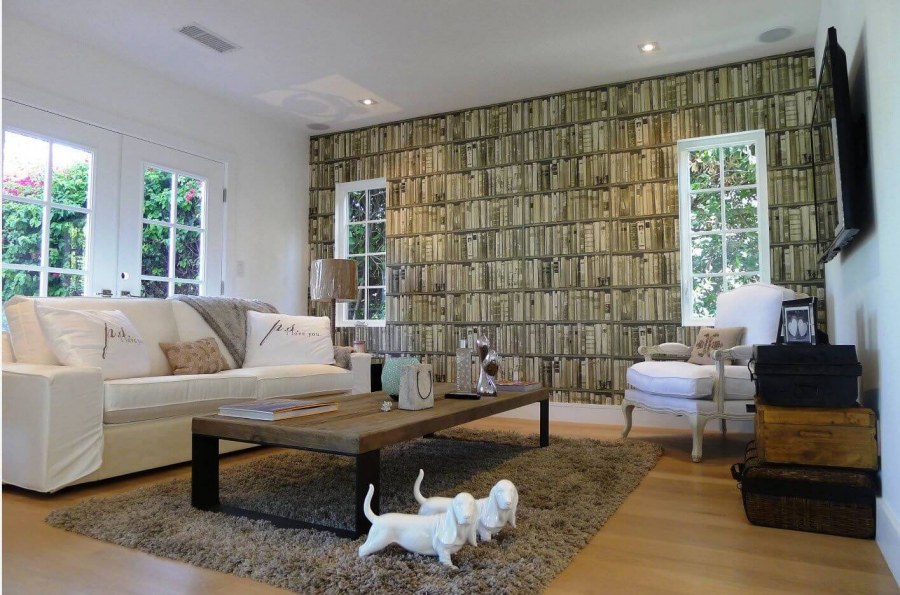 Активная стена в интерьере