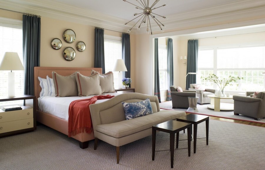 Интерьер в голубых тонах