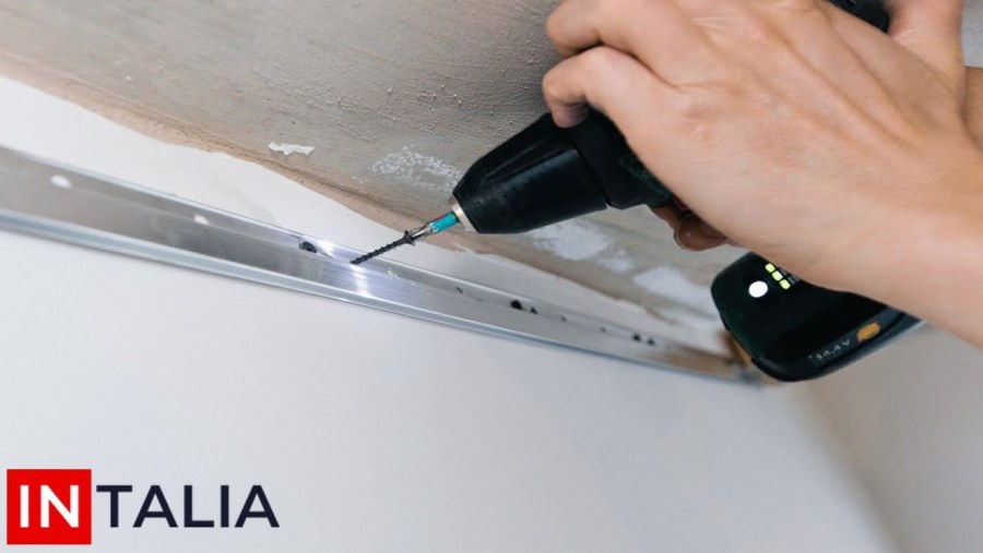 Монтаж натяжного потолка