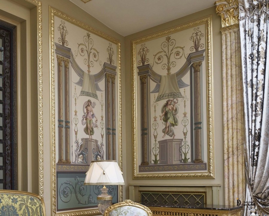 Альфрейная роспись Ренессанс