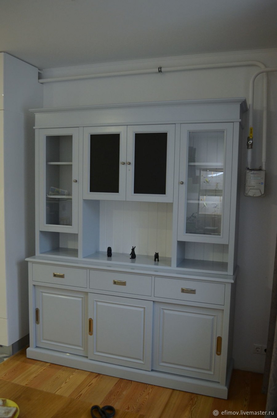 JYSK белый шкаф сервант