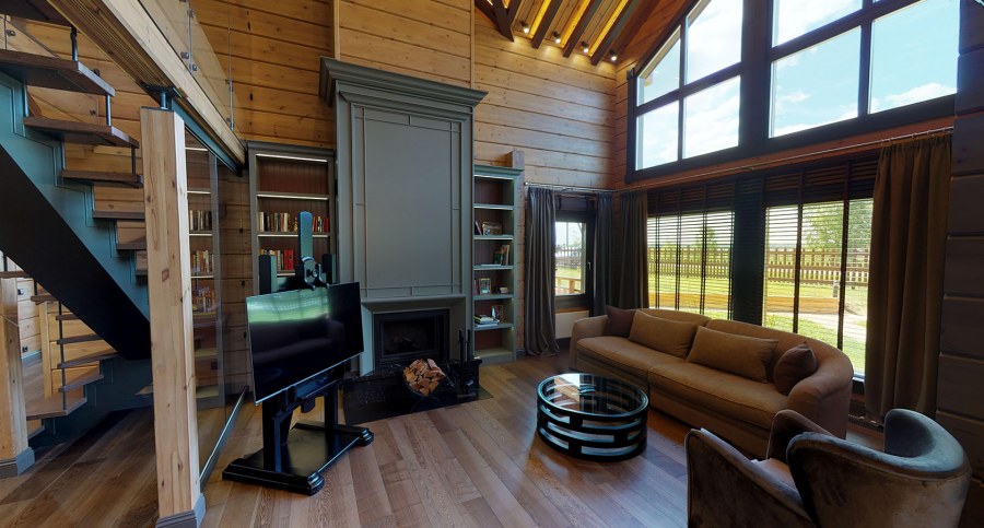 Имитация бруса Хонка