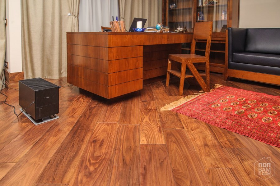 Паркет цвет тик в интерьере