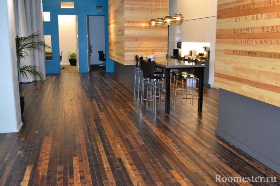 Бамбуковый паркет в интерьере
