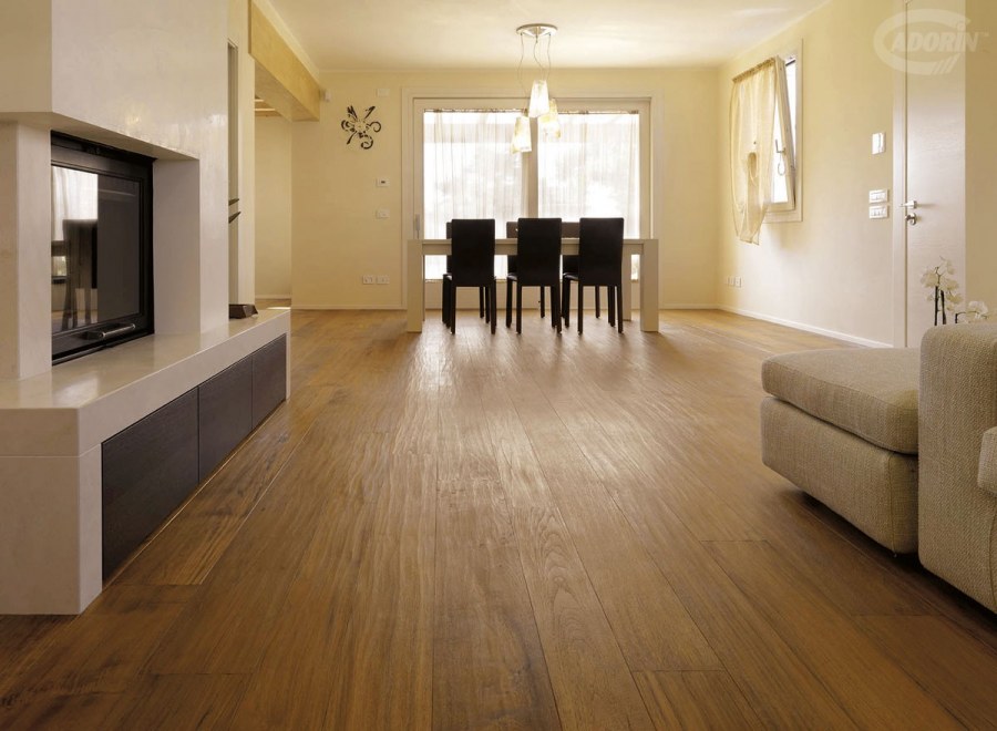 Ламинат Robinson бирманский тик в интерьере