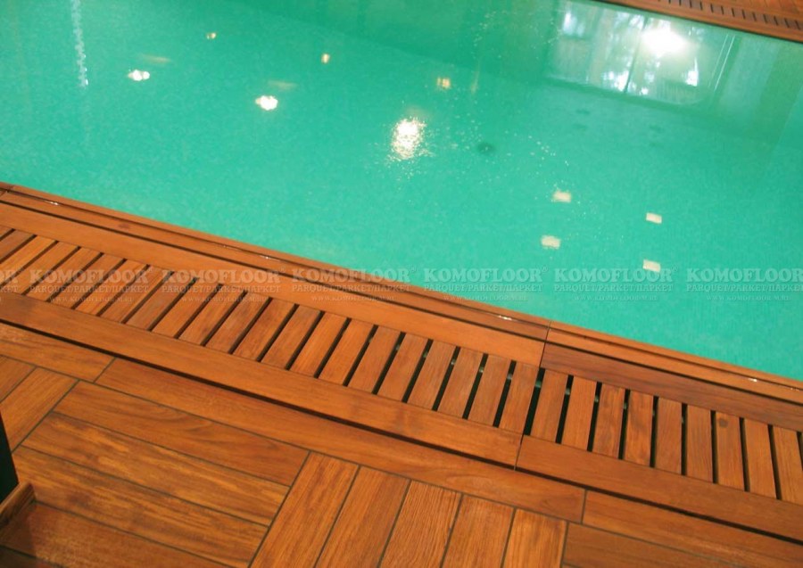 Парки тик в интерьере