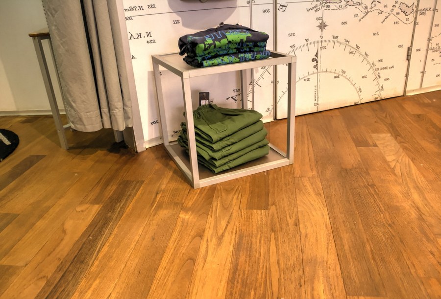 Бирманский тик массивная доска