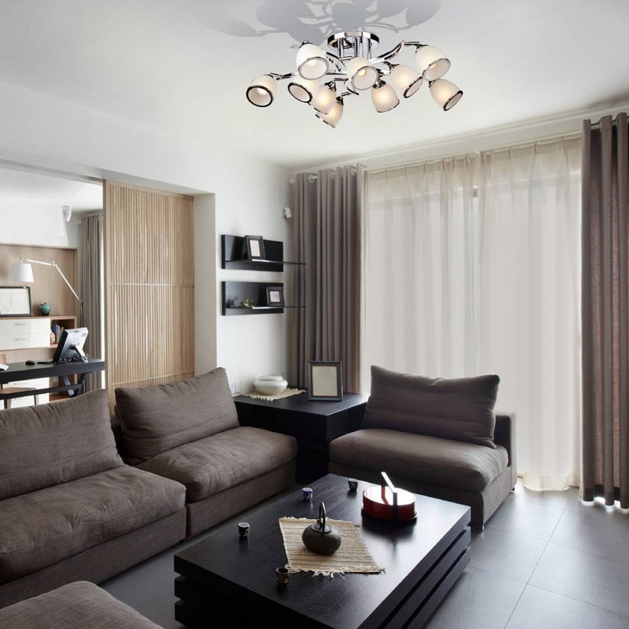 Люстра для небольшой гостиной