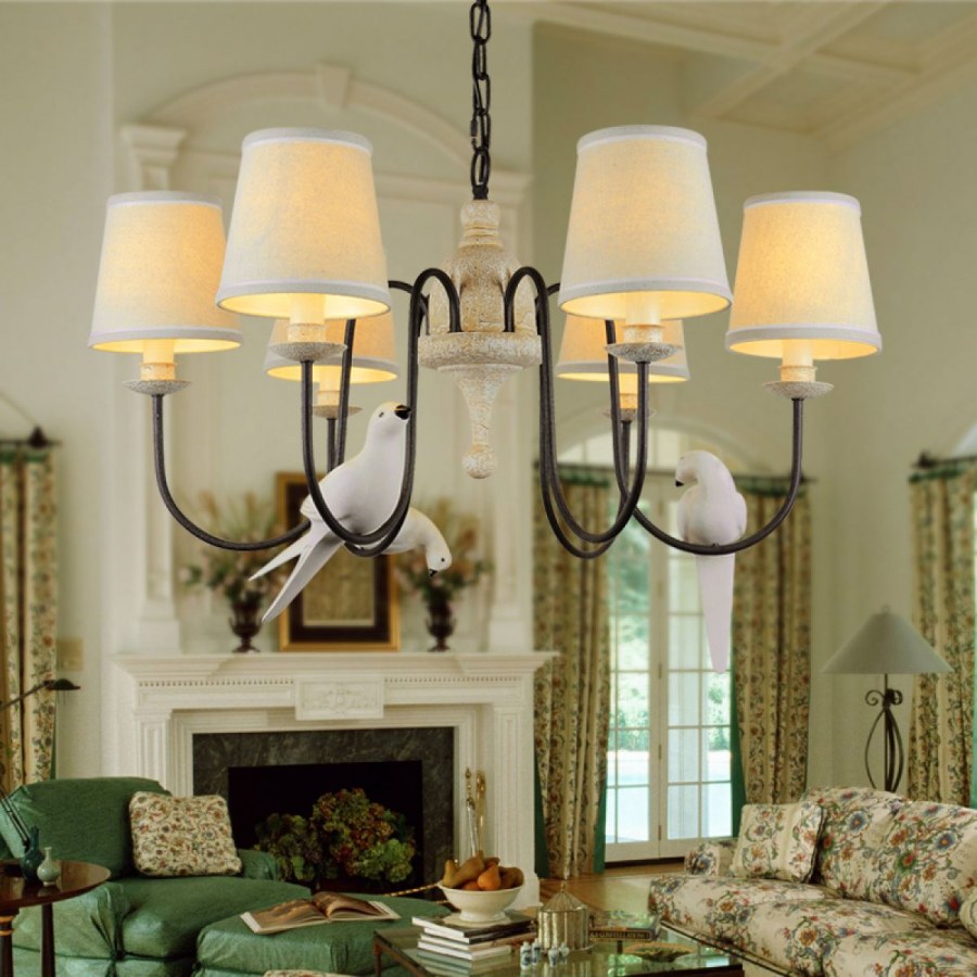 Люстры в интерьере