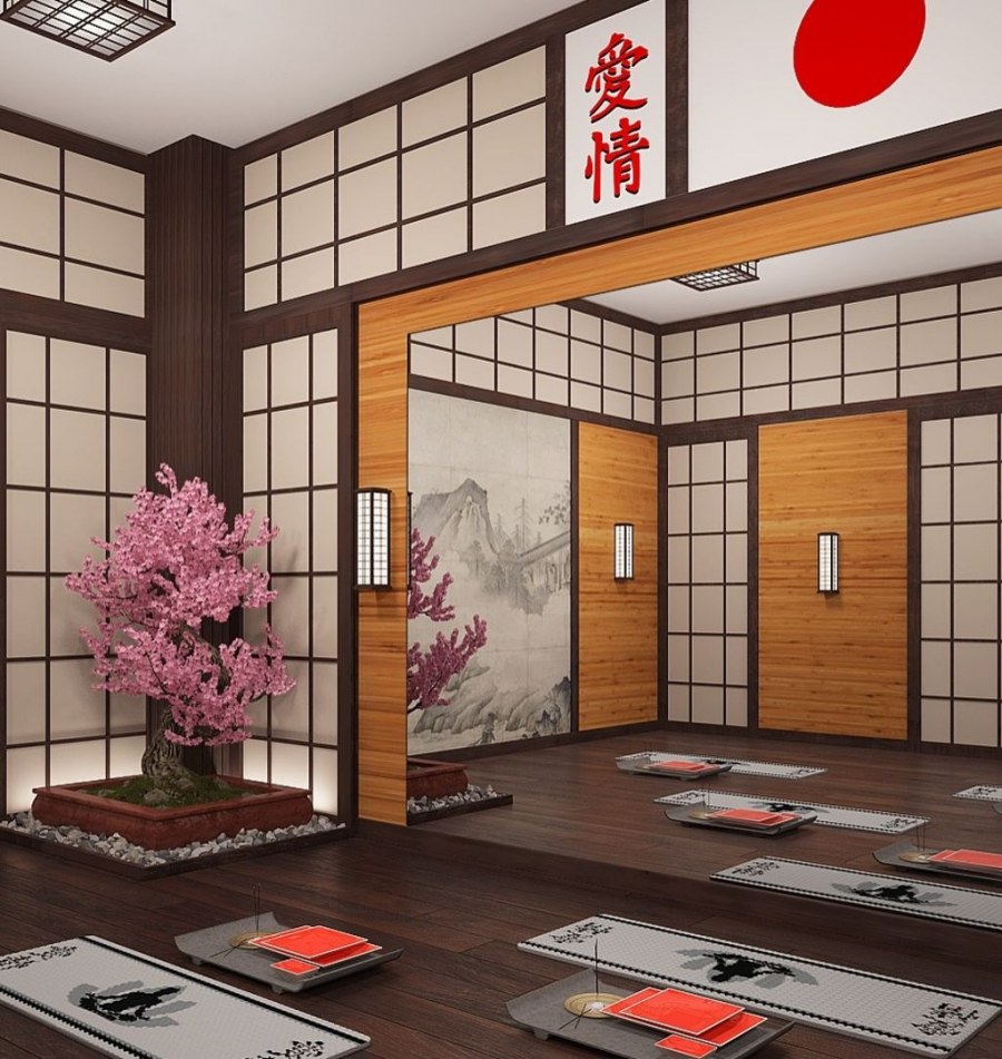 Японский интерьер