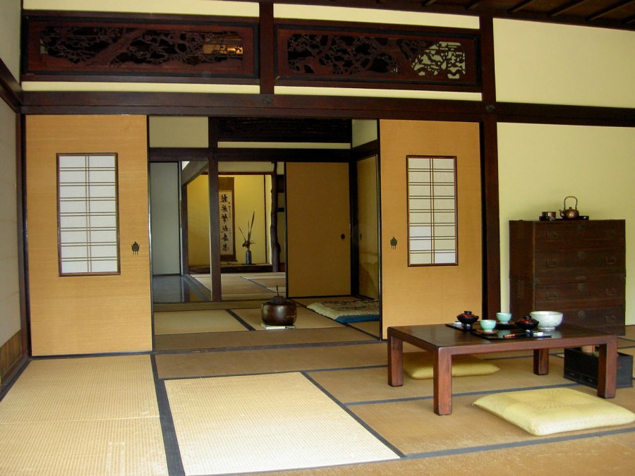 Японский дом изнутри