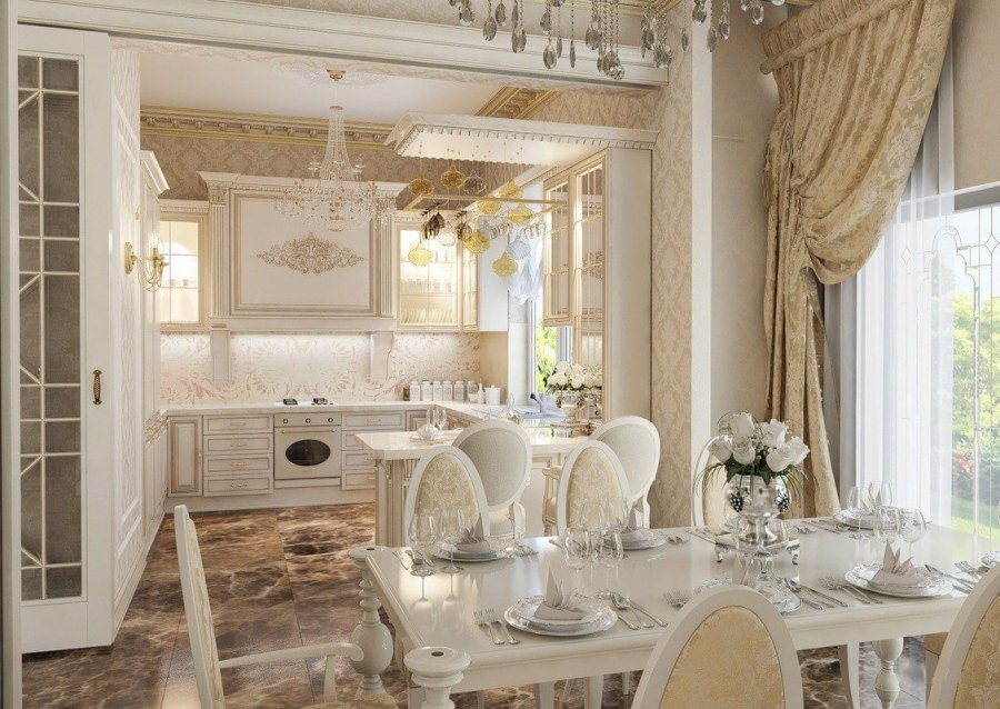 Гостиная в американском стиле