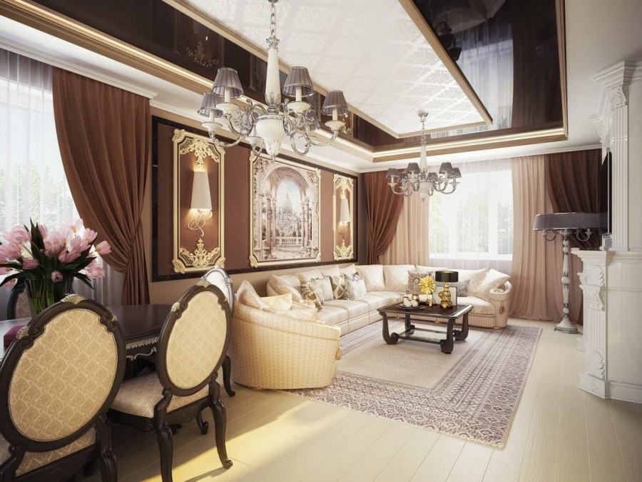 Интерьер в космическом стиле