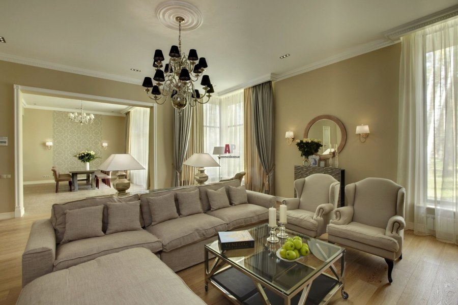 Американский стиль в интерьере