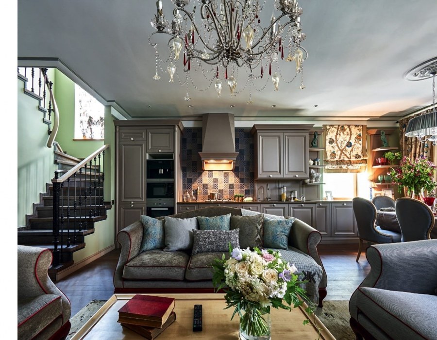 Роскошные интерьеры в классическом стиле