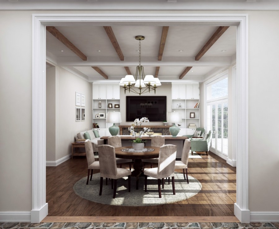 Гостиная в классическом стиле