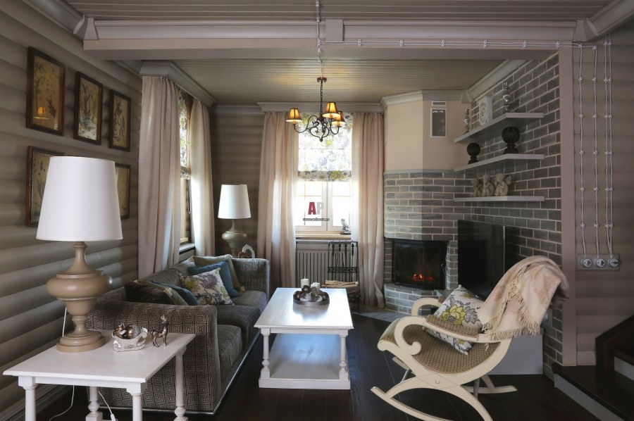 Американский стиль в интерьере таунхауса