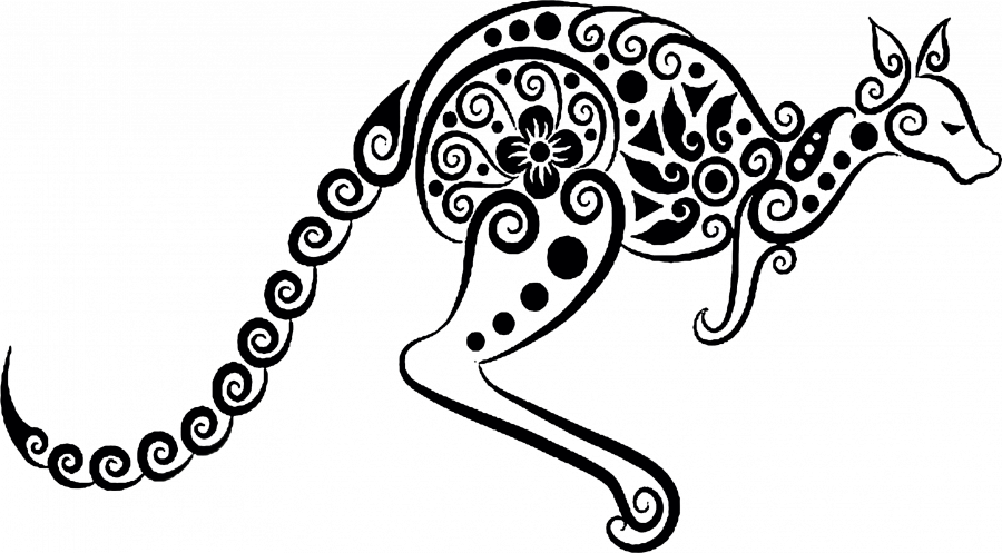 Орнамент в виде животных