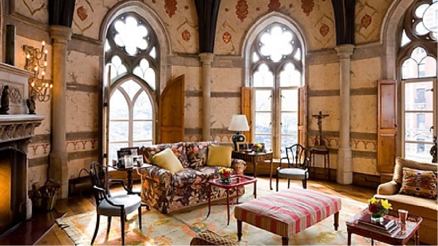 Готический стиль в интерьере