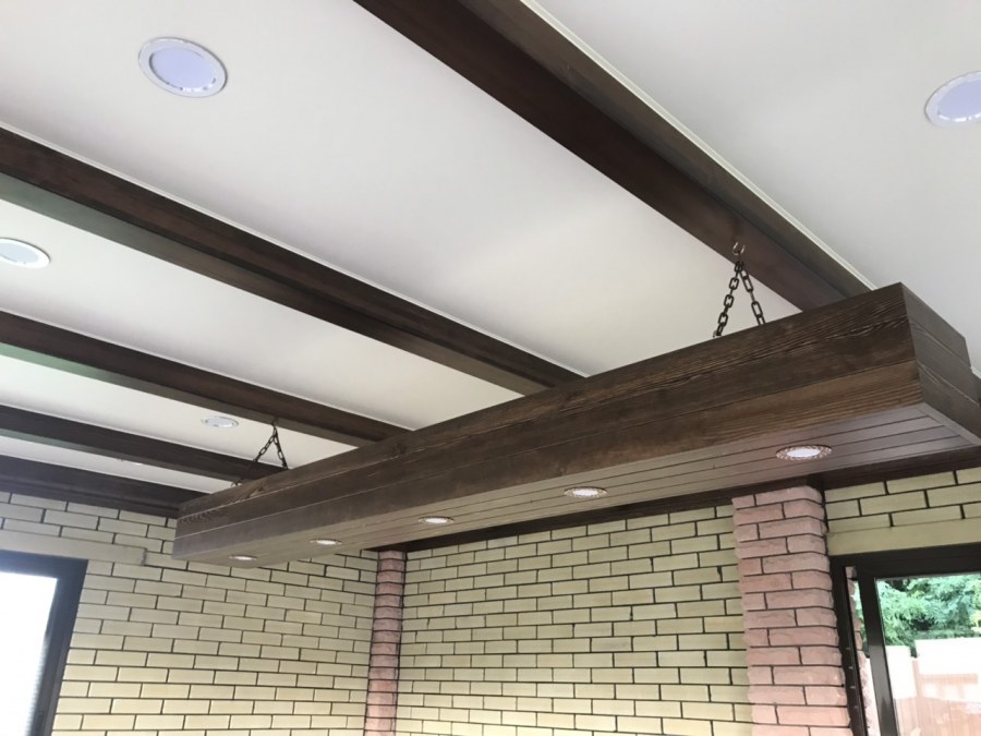 Искусственная балка для потолка