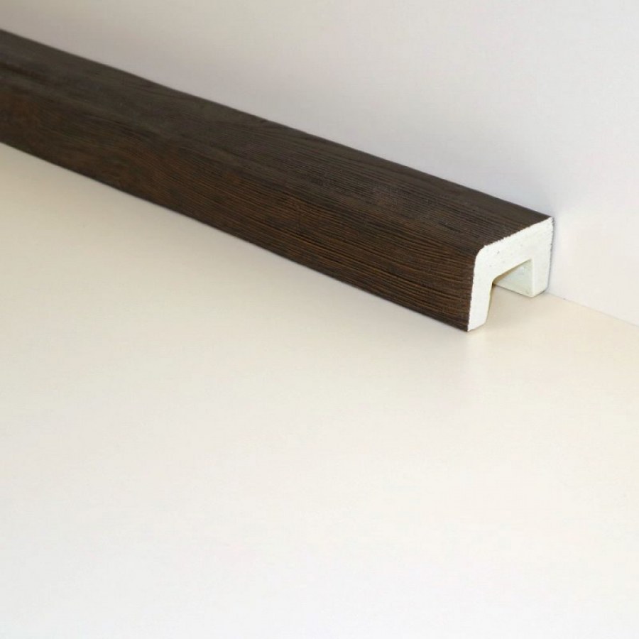 Балка из полиуретана рубленая Country-Decor