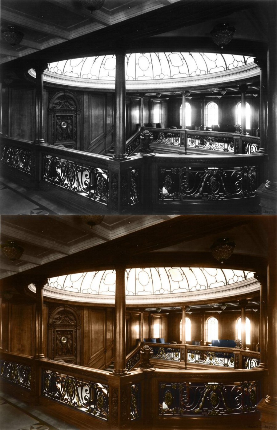 Кадры Титаника 1912