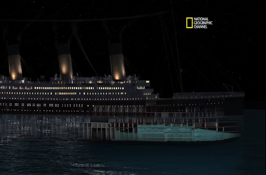 Обломки Титаника Джеймс Кэмерон