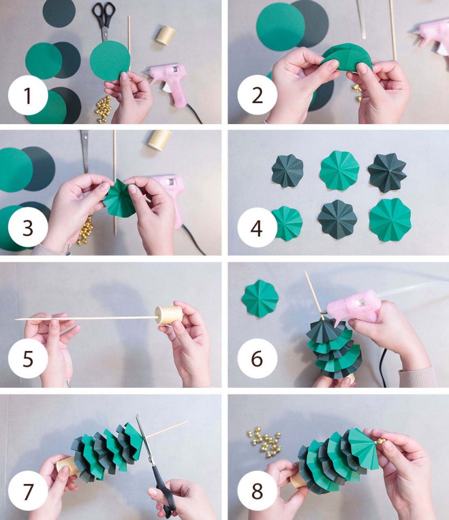 Бумажная гирлянда