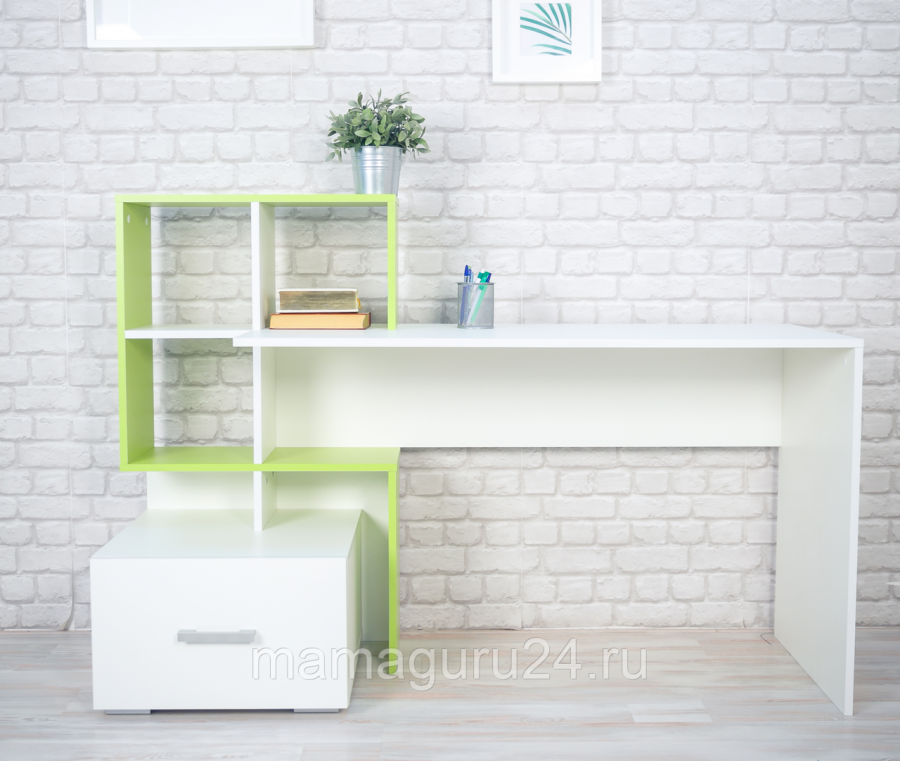 Стол письменный в1 лайм мир мебели