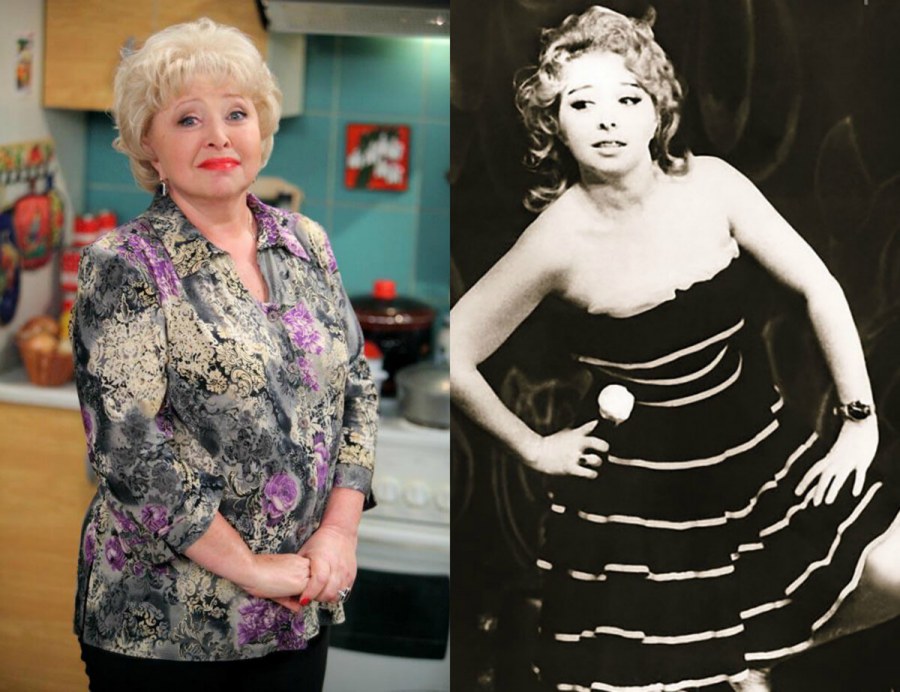 Анна Фроловцева в молодости