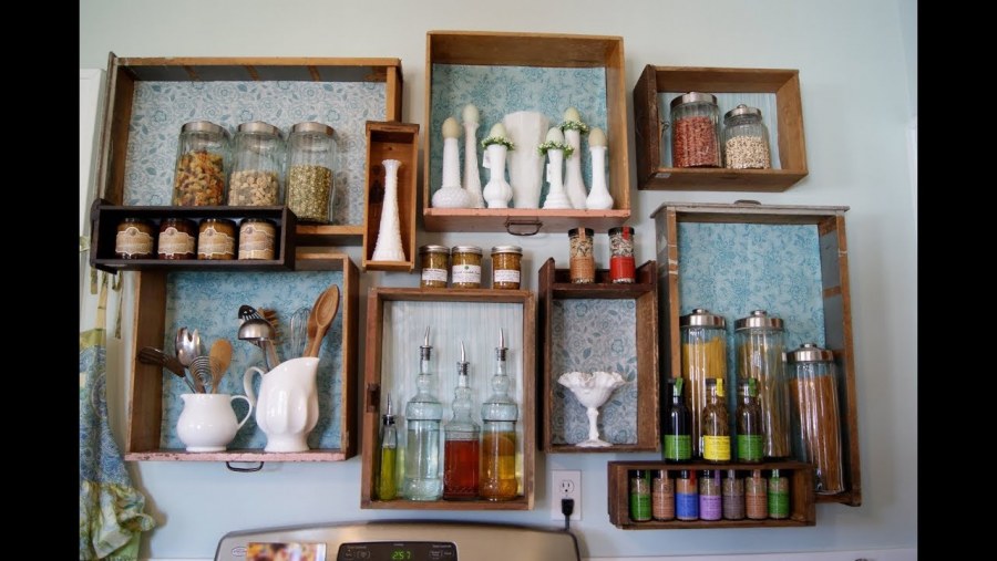 Красивые полочки для кухни