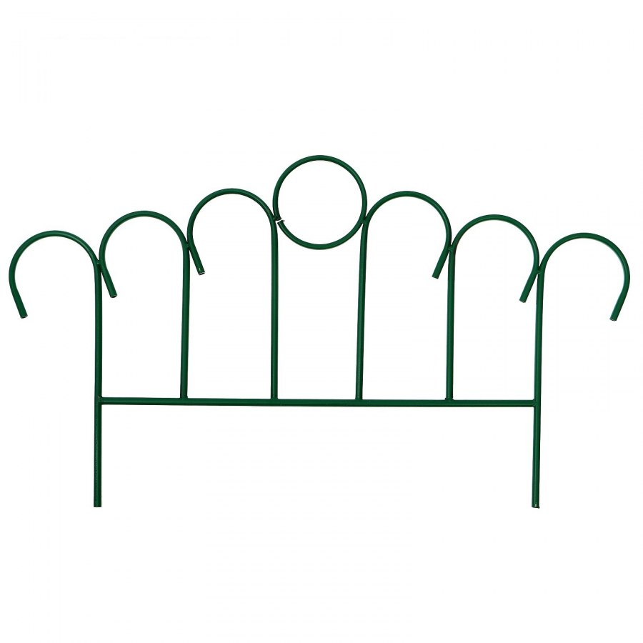 Ограждение садовое "сетка" 1,0м х 0,9м 1 секция (металл)